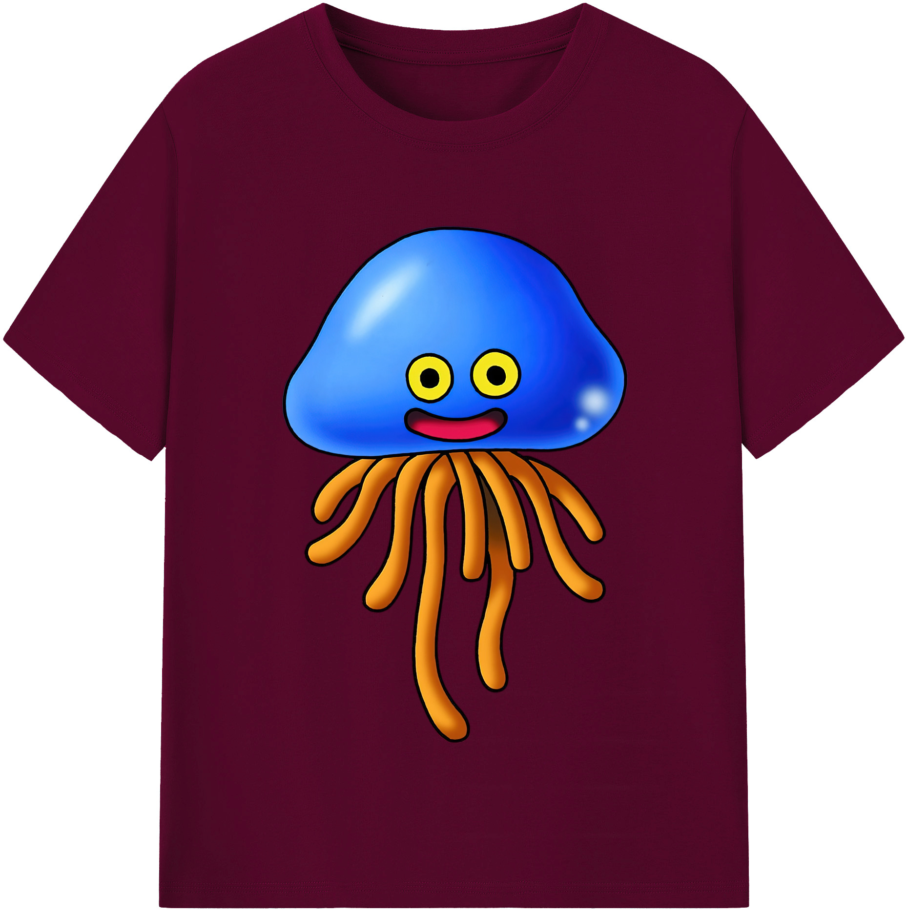 （画像用） ドラゴンクエスト Doragon Kuesuto Dragon Quest レディースカジュアルプリントTシャツ（綿100％）